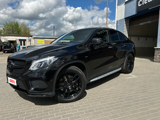 2017 Mercedes-Benz GLE Coupe 400 I (C292), чёрный, 3000000 рублей, вид 2