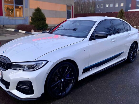 2019 BMW 3 серии 320d VII (G2x), белый