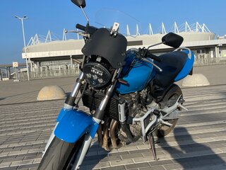 2001 Honda CB 600F Hornet, синий, 300000 рублей, вид 2