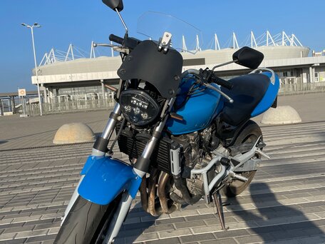 2001 Honda CB 600F Hornet, синий, 300000 рублей, вид 2
