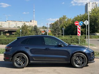 2020 Porsche Macan I Рестайлинг, синий, 4250000 рублей, вид 3
