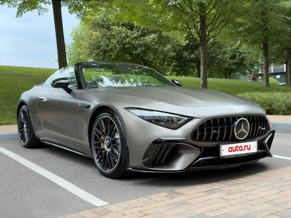 2023 Mercedes-Benz SL-Класс AMG 63 AMG IV (R232), серый - вид 6