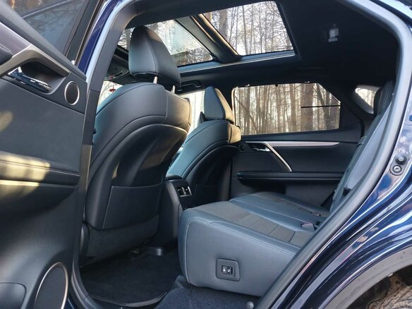 2019 Lexus RX 450h IV, синий, 5900000 рублей - вид 30