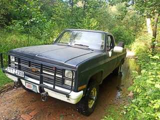 1985 Chevrolet C/K III, чёрный, 1107953 рублей, вид 3