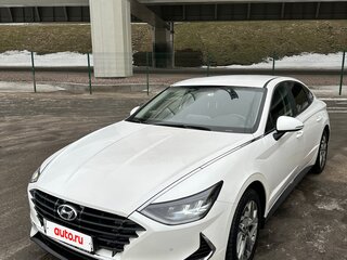 2020 Hyundai Sonata VIII (DN8), белый, 2000000 рублей, вид 1