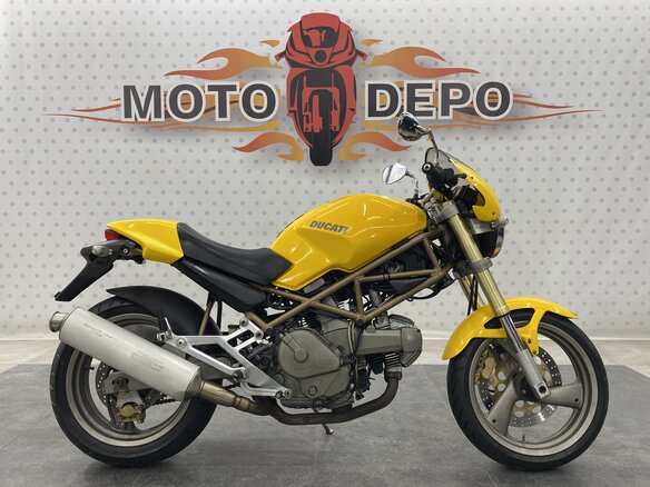 2000 Ducati Monster 400, жёлтый, 255000 рублей