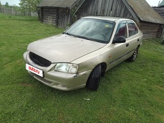 2005 Hyundai Accent ТагАЗ II, бежевый, 190000 рублей, вид 3