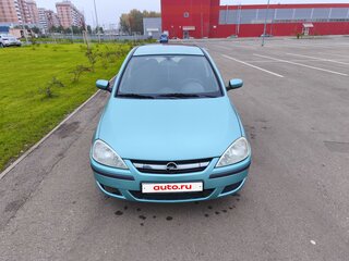 2004 Opel Corsa C Рестайлинг, зелёный, 350000 рублей, вид 2