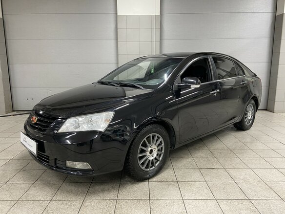 2014 Geely Emgrand, чёрный - вид 1