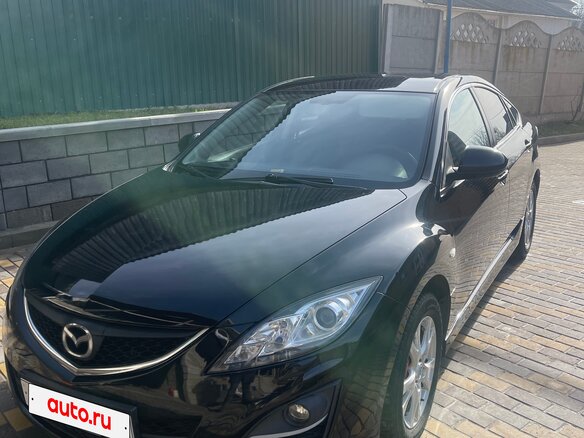 2011 Mazda 6 II (GH) Рестайлинг, чёрный, 1000000 рублей