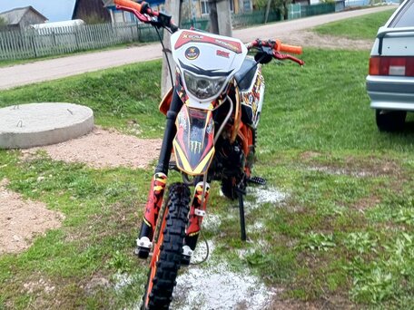 2022 BSE EX 125, оранжевый, 55000 рублей, вид 2