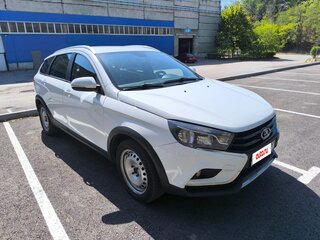 2019 Lada (ВАЗ) Vesta SW Cross I, белый, 1090000 рублей, вид 1