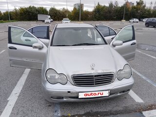 2000 Mercedes-Benz C-Класс 180 II (W203), серебристый, 269000 рублей, вид 4