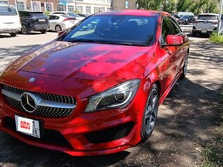 2015 Mercedes-Benz CLA 180 I (C117, X117), красный, 1650000 рублей, вид 1