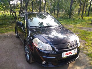2007 Suzuki SX4 I (Classic), чёрный, 650000 рублей, вид 2