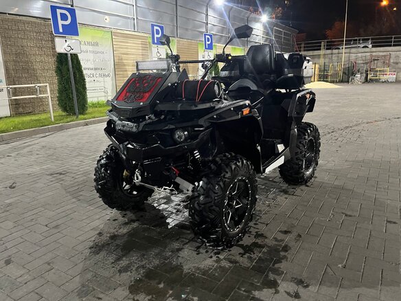 2021 Stels ATV-800 Guepard Touring, серый, 810000 рублей