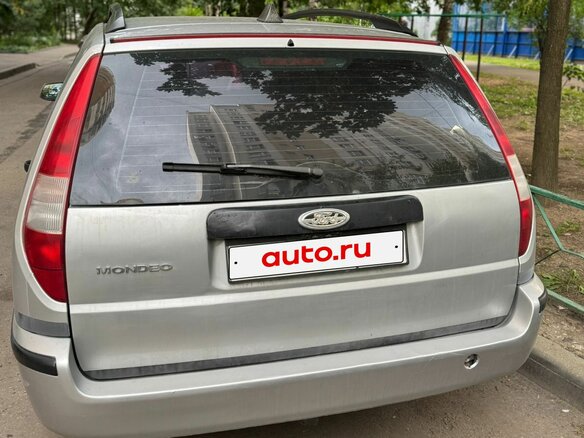 2004 Ford Mondeo III Рестайлинг, серебристый, 420000 рублей - вид 1