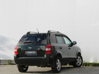 2007 Hyundai Tucson I, зелёный, 730000 рублей, вид 4