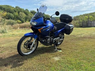 2001 Honda XL650V Transalp, синий, 415000 рублей, вид 4