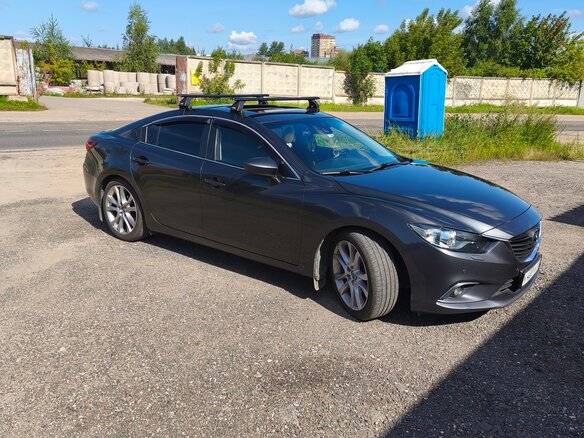 2012 Mazda 6 III (GJ), серый, 1600000 рублей - вид 4