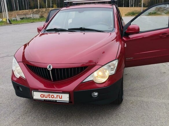2007 SsangYong Actyon 4-speed I, красный - вид 7