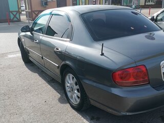 2005 Hyundai Sonata ТагАЗ IV (EF) Рестайлинг, серый, 509999 рублей, вид 4