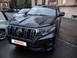 2018 Toyota Land Cruiser Prado 150 Series Рестайлинг 2, чёрный, 4400000 рублей, вид 1