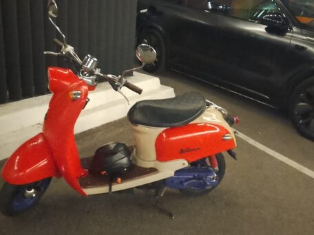 2008 Yamaha Vino 50, красный, 95000 рублей, вид 2
