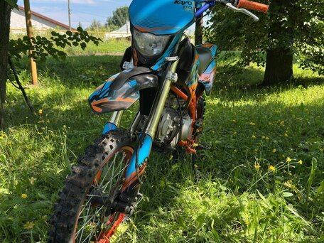 2022 Kayo Evolution YX125EM, оранжевый, 65000 рублей, вид 2