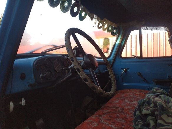 1991 ГАЗ 53, голубой, 260000 рублей - вид 4