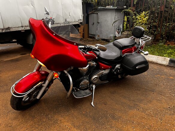 2007 Yamaha XVS1300, красный, 749000 рублей - вид 6