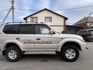 1996 Toyota Land Cruiser Prado 90 Series, серебристый, 1150000 рублей, вид 5