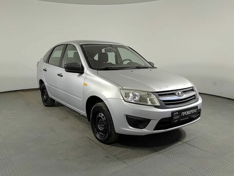 2016 Lada (ВАЗ) Granta I, серебристый, 387000 рублей, вид 3