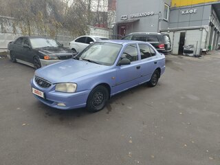 2004 Hyundai Accent ТагАЗ II, фиолетовый, 240000 рублей, вид 2