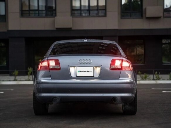 2005 Audi A8 II (D3) Рестайлинг, серый, 1500000 рублей - вид 4