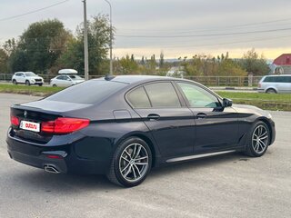 2018 BMW 5 серии 520d xDrive VII (G30/G31/G38), чёрный, 3560000 рублей, вид 5