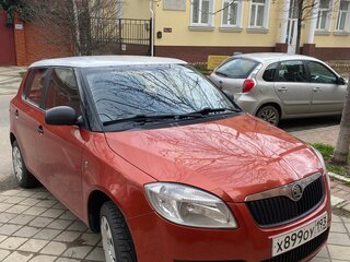 2010 Skoda Fabia II Рестайлинг, красный, 490000 рублей, вид 2