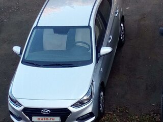 2019 Hyundai Solaris II, серебристый, 1200000 рублей, вид 3