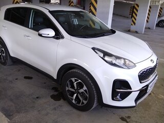 2019 Kia Sportage IV Рестайлинг, белый, 2850000 рублей, вид 2