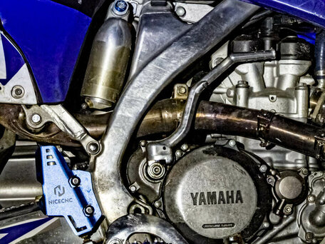 2009 Yamaha YZ450F, синий, 340000 рублей, вид 4