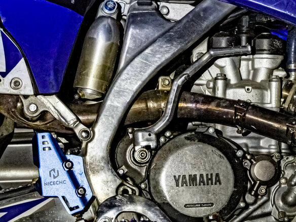 2009 Yamaha YZ450F, синий, 340000 рублей - вид 3
