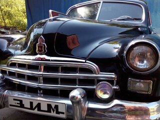 1953 ГАЗ 12 ЗИМ, чёрный, 2500000 рублей, вид 1