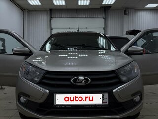 2022 Lada (ВАЗ) Granta I Рестайлинг, серый, 860000 рублей, вид 3