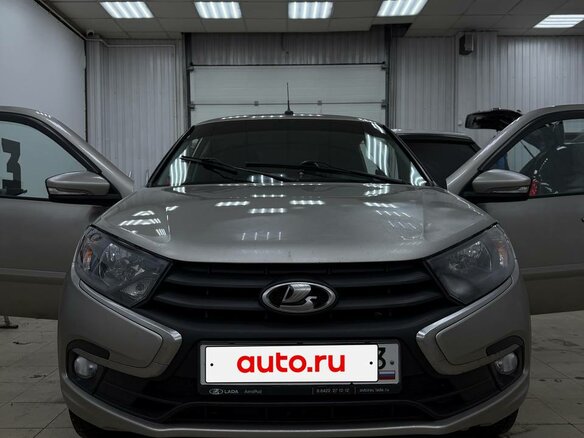 2022 Lada (ВАЗ) Granta I Рестайлинг, серый, 860000 рублей - вид 2