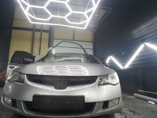 2007 Honda Civic VIII, серебристый, 500000 рублей, вид 4
