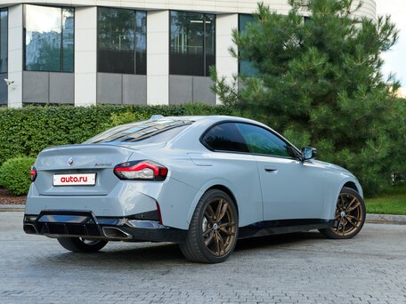 2022 BMW 2 серии M240i xDrive G42, серый, 6000000 рублей, вид 5