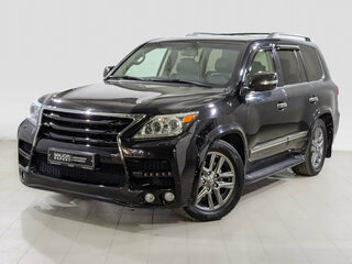 2013 Lexus LX 570 III Рестайлинг, чёрный, 5500000 рублей, вид 1