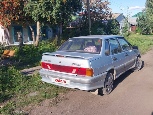 2004 Lada (ВАЗ) 2115, серебристый, 85000 рублей - вид 2