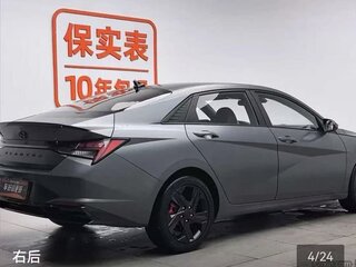 2022 Hyundai Elantra VII (CN7), серый, 1525000 рублей, вид 3