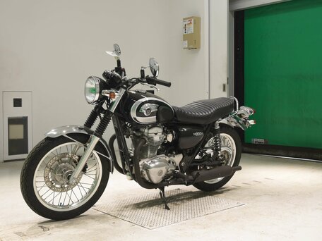 2012 Kawasaki W 800, чёрный, 675000 рублей, вид 5